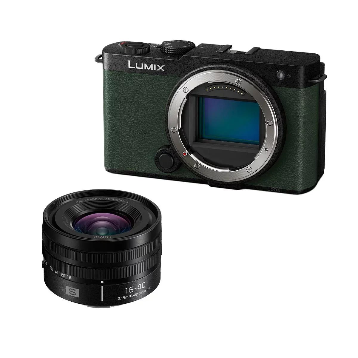 Panasonic Lumix DC-S9 (Oliva oscuro) + Lumix S 18-40 mm f/4,5-6,3